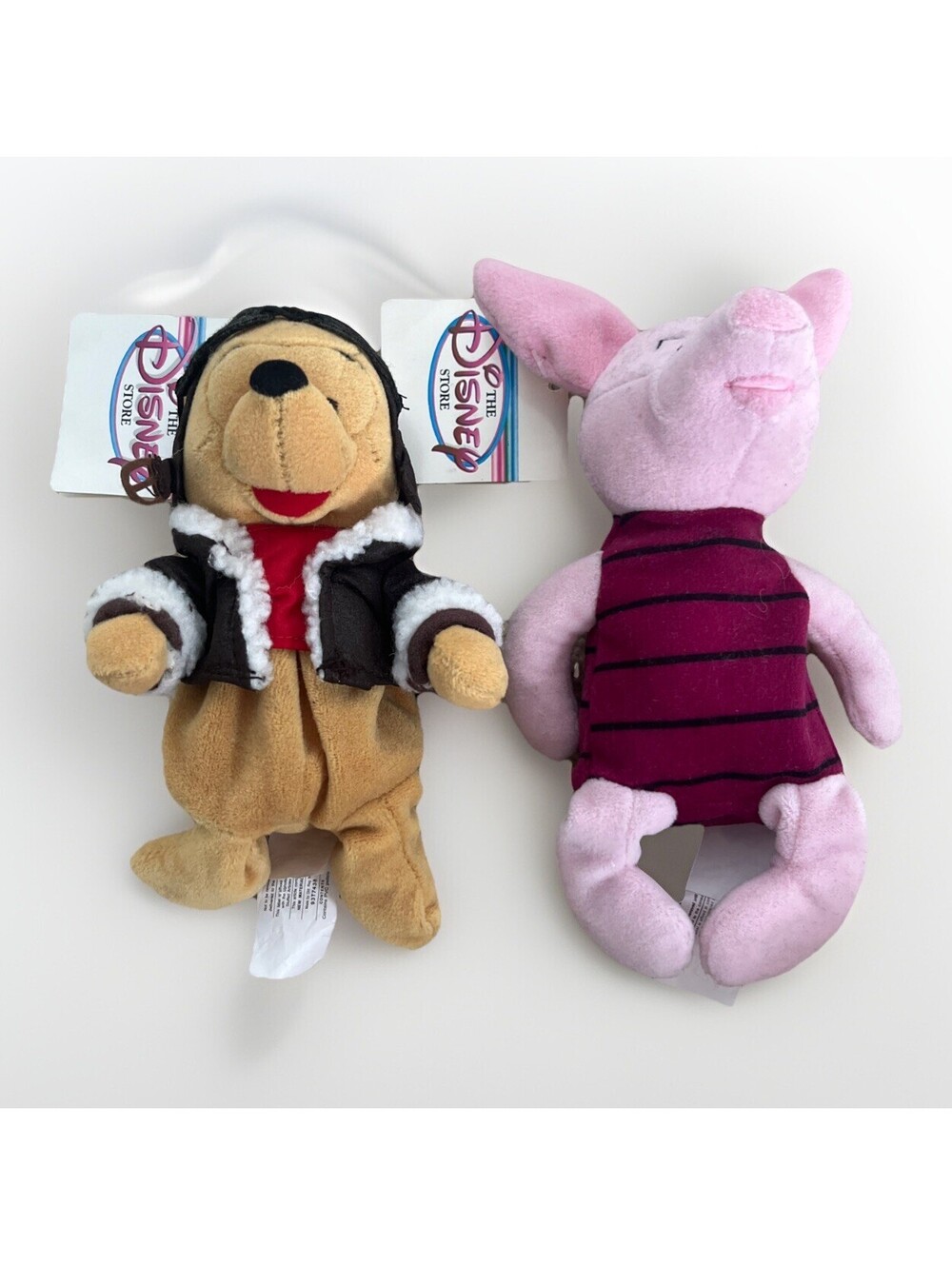 Pilot Winnie The Pooh And Piglet Disney Bean Bag Vintage NWT